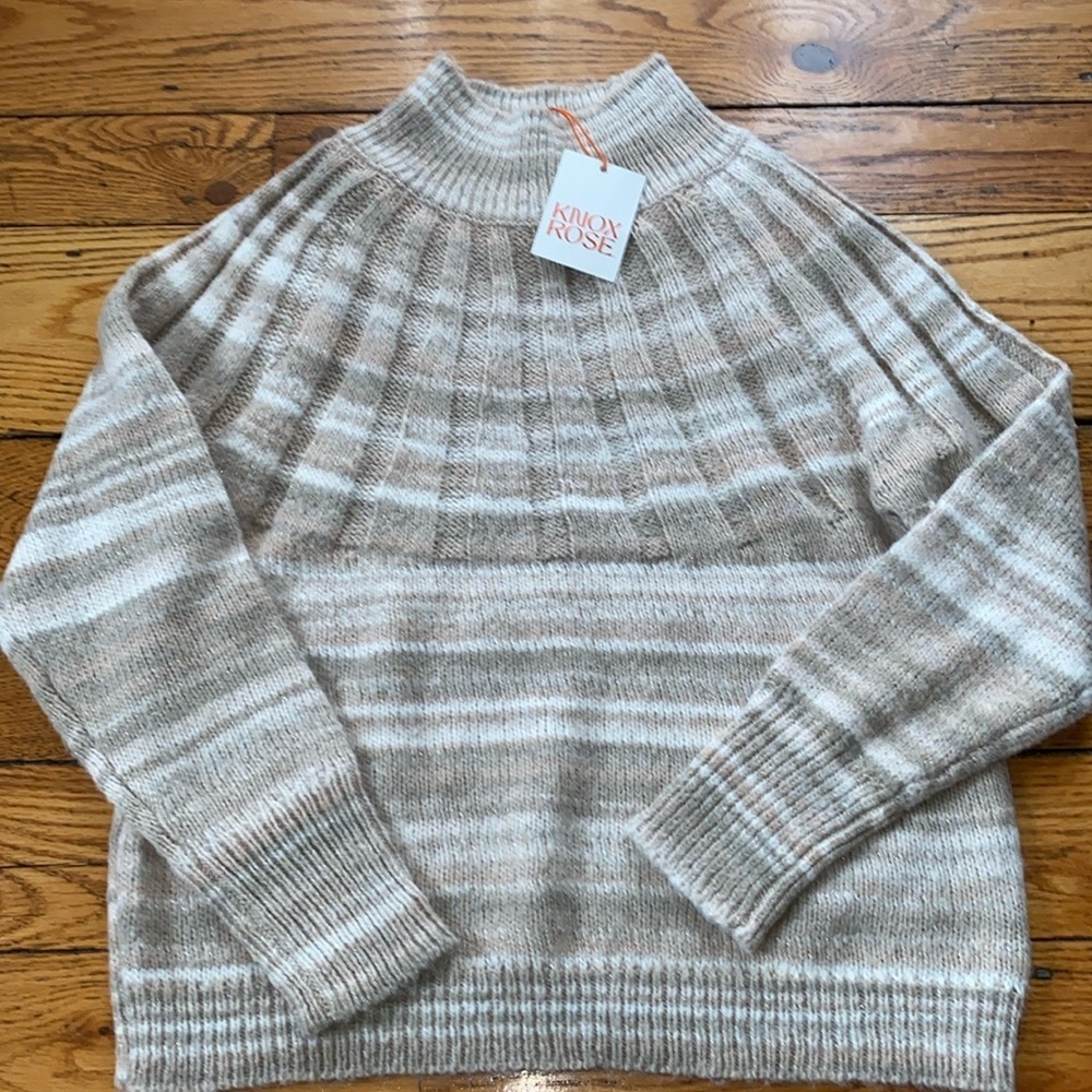 Knox rose size large sweater nwt
